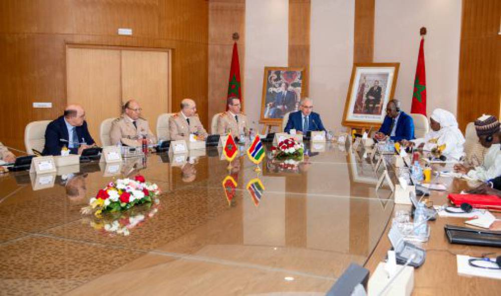 تنفيذا للتعليمات الملكية السامية.. لوديي يستقبل وزير الدفاع الغامبي