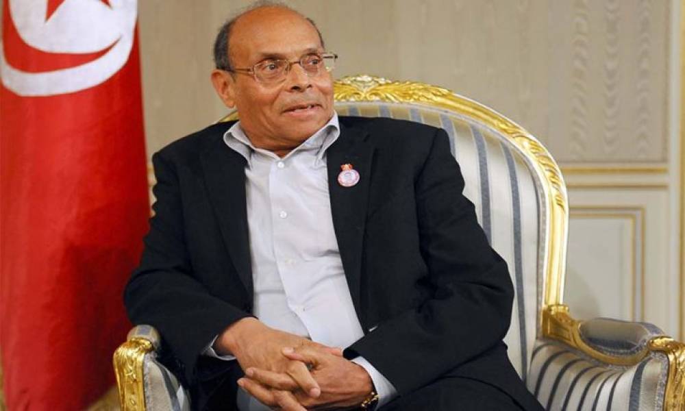 الرئيس التونسي الأسبق منصف المرزوقي: الهتاف الذي انتظره طويلاً قد دوّى أخيرًا“الشعب يريد إسقاط النظام"