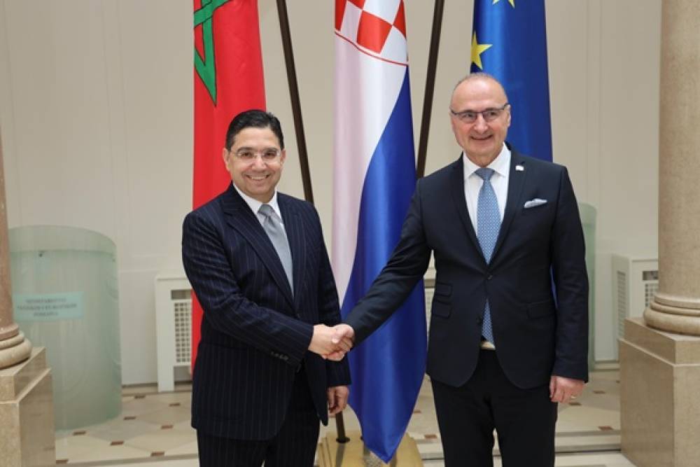 كرواتيا والمغرب يجددان تأكيد ا