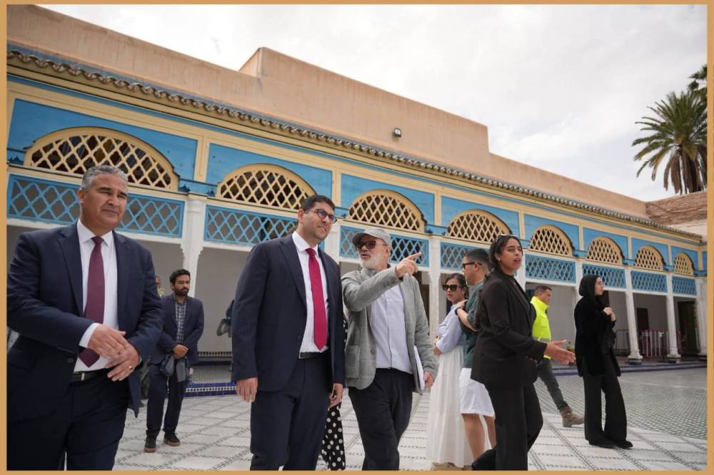 مراكش: بنسعيد يتفقد أوراش ترميم المعالم التاريخية ويؤكد على تثمين التراث الوطني