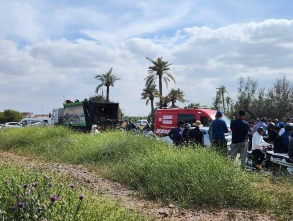 مراكش : مصرع شاب وإصابة آخر في حادثة سير مروعة خلف مطار المنارة