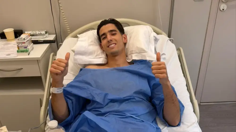 إصابة قوية تنهي موسم نايف أكرد