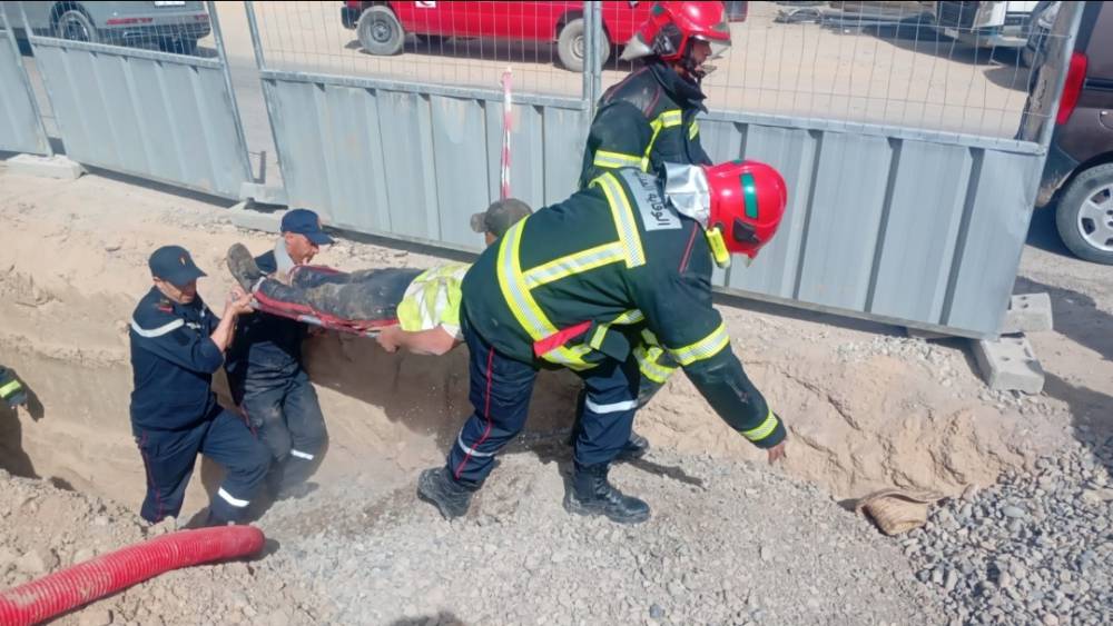 فاجعة جرسيف… انهيار ورش الصرف الصحي يعيد ملف السلامة المهنية إلى الواجهة