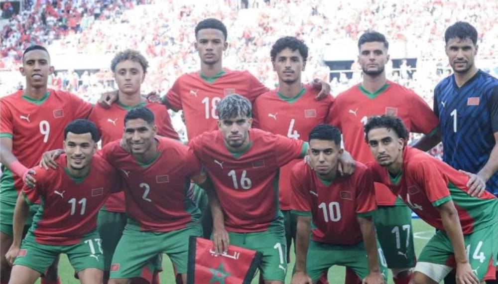 المنتخب المغربي الأولمبي يطمح لتحقيق أول ميدالية أولمبية أمام مصر في صراع المركز الثالث
