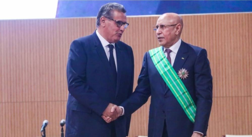 نواكشوط.. الرئيس الموريتاني يستقبل عزيز أخنوش
