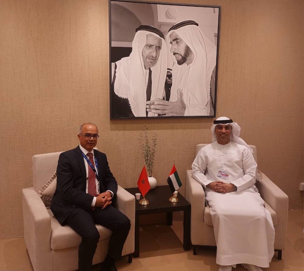 كوب 28 بدبي .. مباحثات ثنائية بين بنموسى ووزير التعليم الإماراتي حول سبل التعاون