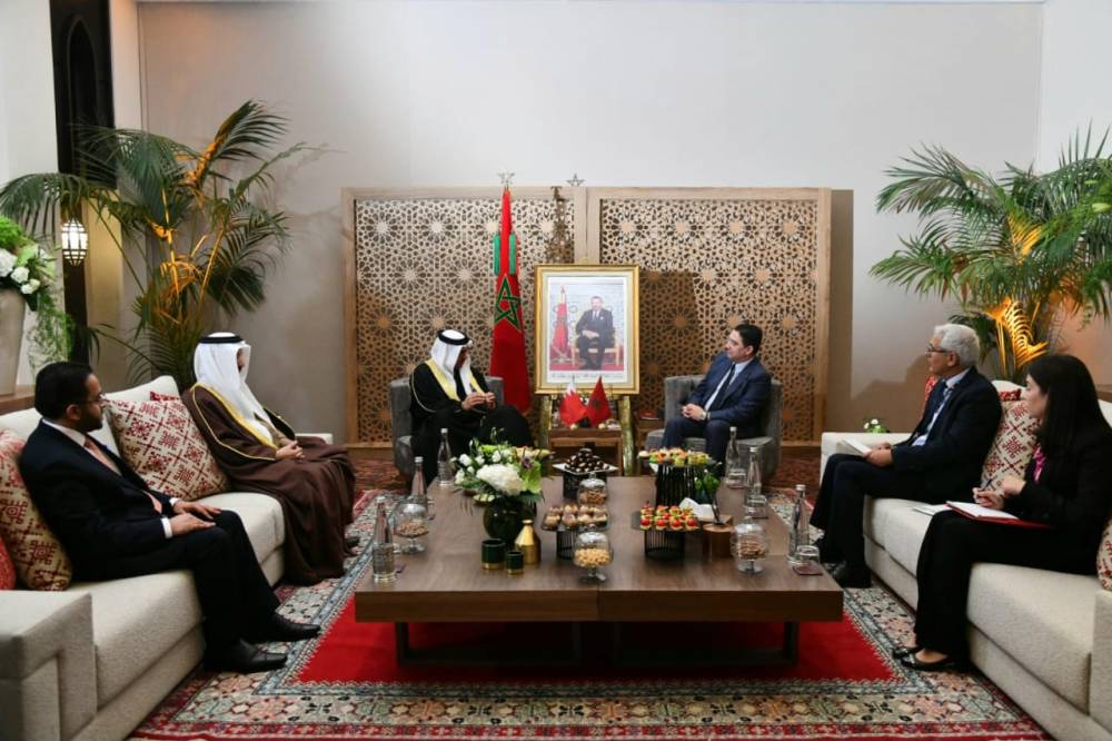 منتدى التعاون العربي الروسي بمراكش.. السيد بوريطة يتباحث مع نظيره البحريني