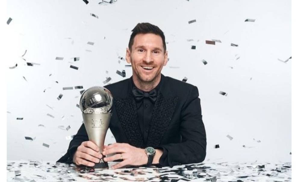 تتويج اللاعب الأرجنتيني ليونيل ميسي الأفضل في عام 2023