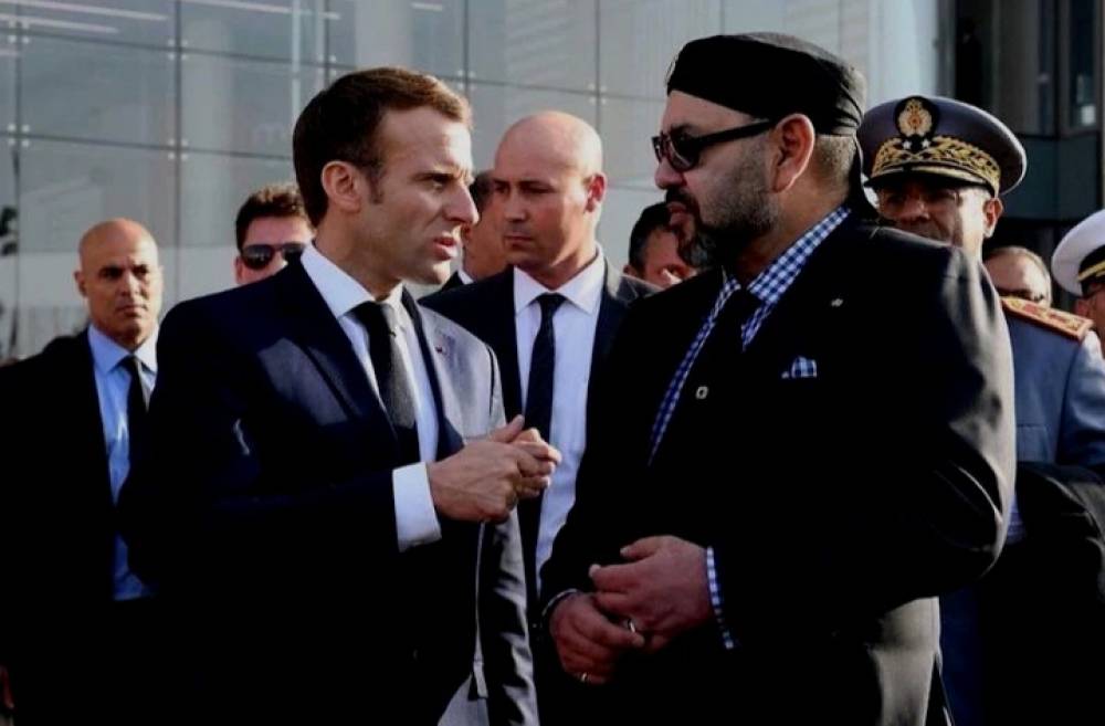 الملك محمد السادس يثمن دعم فرنسا لسيادة المغرب على الصحراء ويعبر عن تقديره للرئيس ماكرون