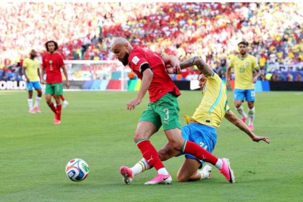إشادة دولية بأسود الأطلس.. المغرب يفرض نفسه أمام البرازيل ويخطف أنظار العالم