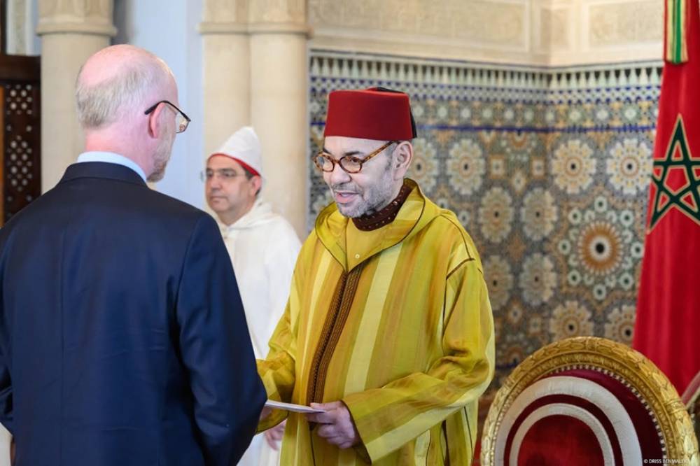 جلالة الملك يستقبل بالرباط عددا من السفراء الأجانب