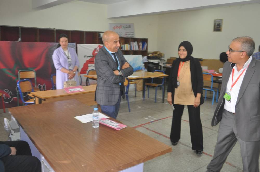 زيارة ميدانية للمدير الإقليمي لوزارة التربية الوطنية والتعليم الأولي بابن امسيك