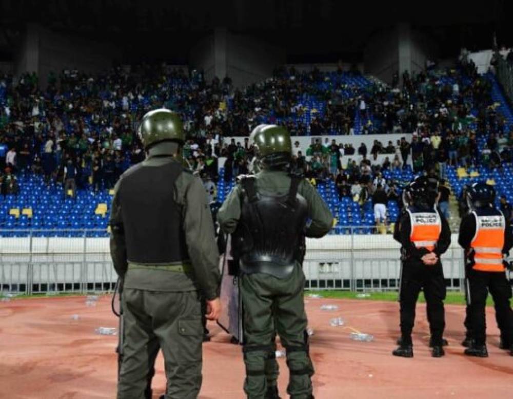 أمن البيضاء يوقف 17 شخصا على خلفية أحداث مباراة الوداد والجيش