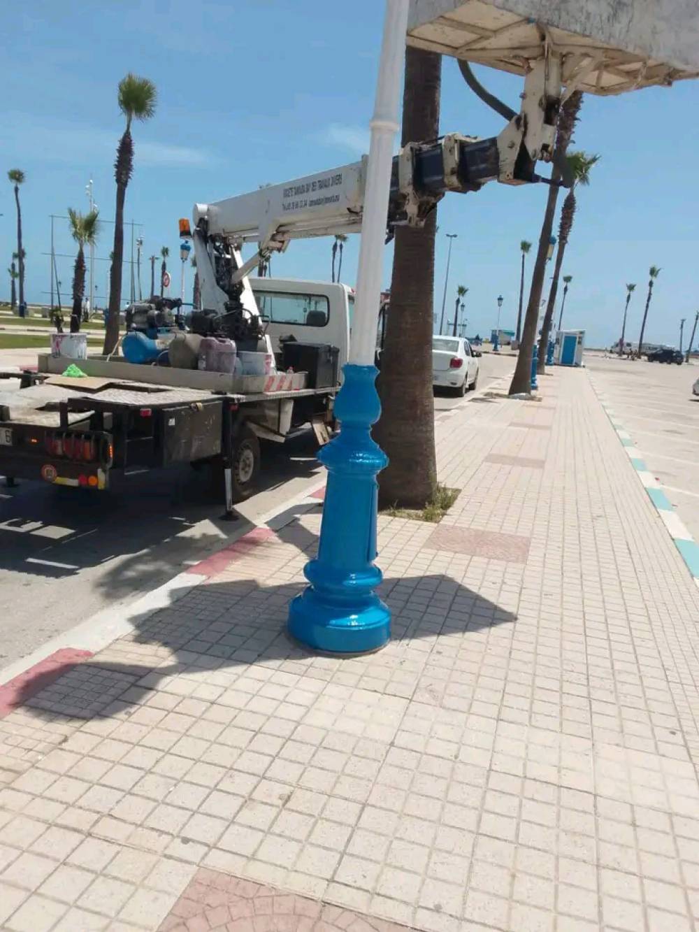 صور: جماعة مرتيل تواصل تهيئة الكورنيش استعداداً للموسم الصيفي