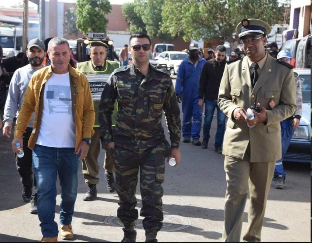 حملة واسعة لتحرير الملك العمومي بآيت ملول.. نحو شوارع نظيفة وفضاءات منظمة