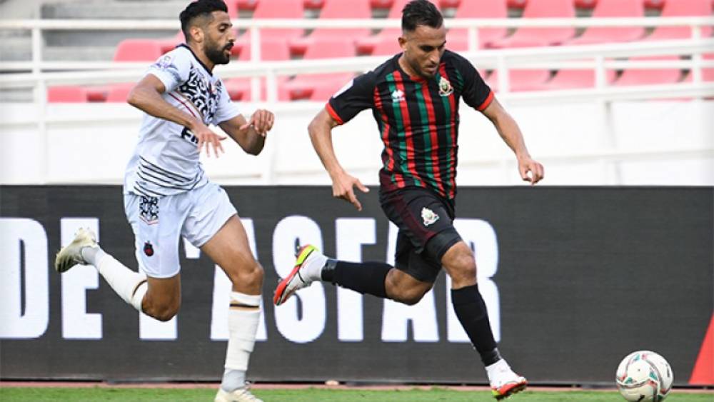 الجيش الملكي يتعادل مع ضيفه أولمبيك آسفي بهدف لمثله
