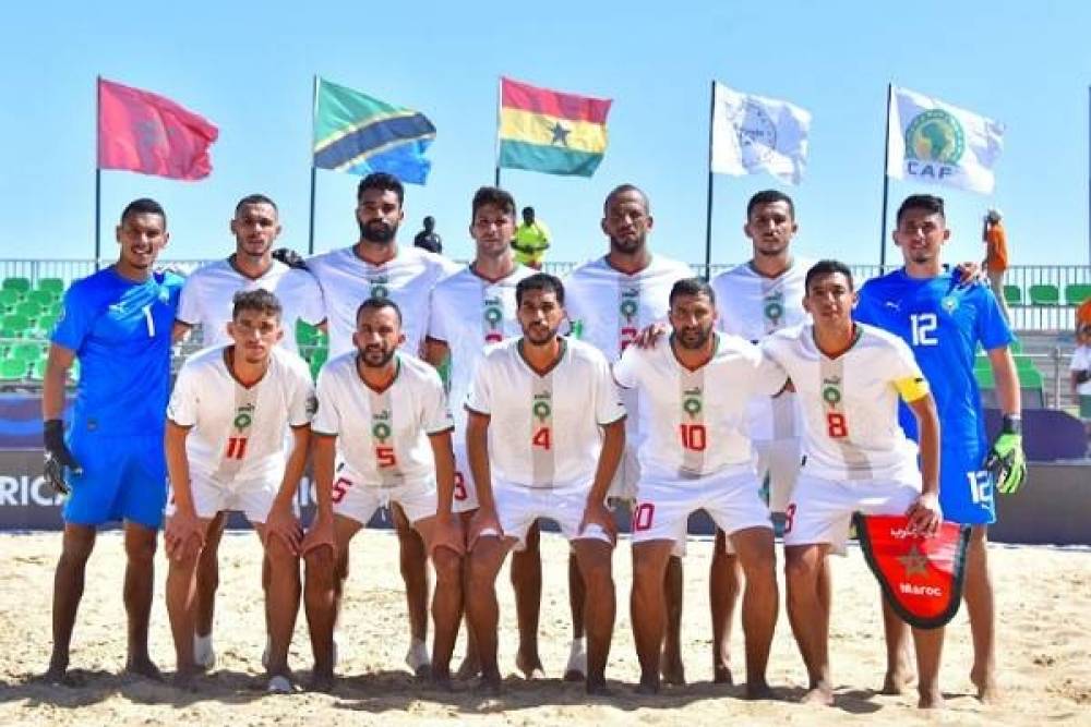 كأس إفريقيا..منتخب الكرة الشاطئية يهزم غانا بخماسية ويتأهل لنصف النهائي