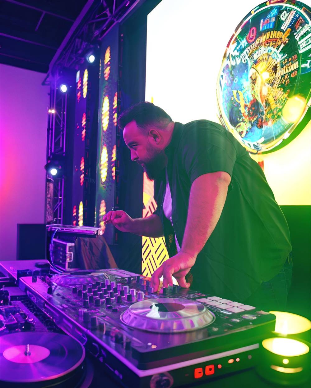 Dj raman  يلهب منصة مهرجان نجوم كناوة الدولي