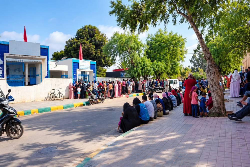 البئر الجديد.. اكتظاظ بالمركز