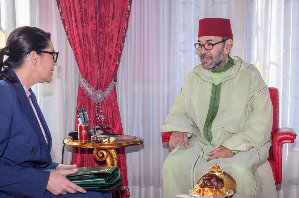 بلاغ من الديوان الملكي: الملك محمد السادس يستقبل فاطمة الزهراء المنصوري بشأن تشكيل الحكومة الجديدة
