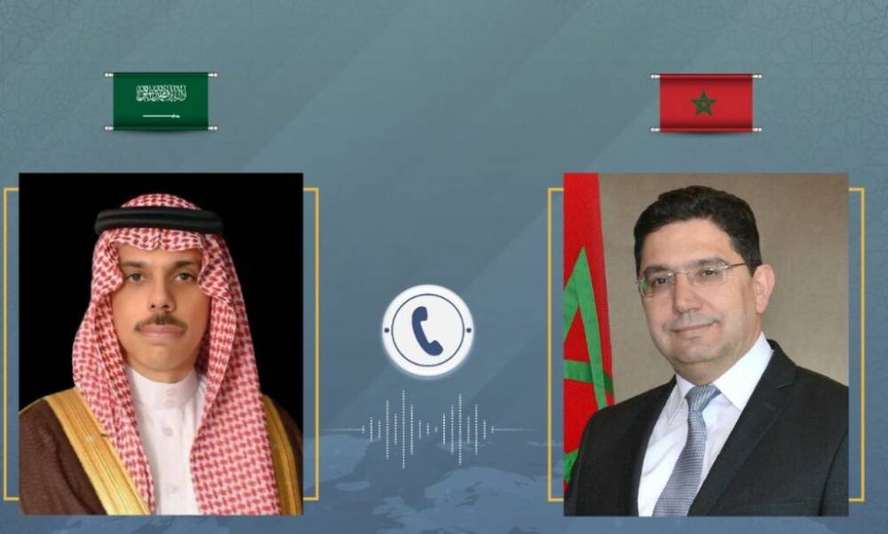 اتصال هاتفي بين ناصر بوريطة ووزير الخارجية السعودي