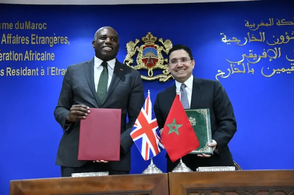 مسؤول بريطاني يشيد بمكانة المغ