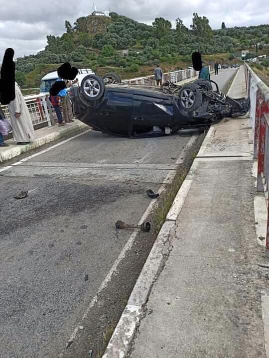 حادثة سير خطيرة بين تاونات وأورتزاغ وهذه حصيلة ما حدث!(صور)